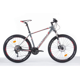 Велосипед Bikesport WOOD 2 MOUNTAIN 27.5", 480 мм, сив width=