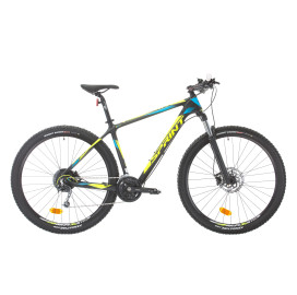 Велосипед Sprint ULTIMATE 29" Carbon, 381 мм, синьо-зелен width=