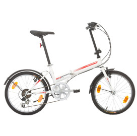 Велосипед Bikesport FOLDING 20", 380 мм, Бял width=