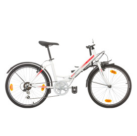 Велосипед Bikesport FOLDING 24", 445 мм, Бял width=