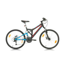 Велосипед Bikesport PARALLAX 24'', 390 мм, черно-син width=