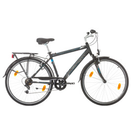 Велосипед Bikesport RIMINI MAN 28", 480 мм, Черен width=