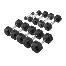 Хексагонални дъмбели сет Bodyflex 5-35кг
