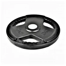 Гумиран диск Bodyflex Ф50, 10 кг, със захват