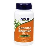 Зърнастец NOW Cascara Sagrada 450mg, 100 Caps.