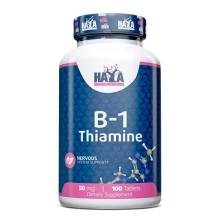 Витамин B1 HAYA LABS /Thiamine/ 50mg, 100 tabs.