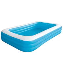 Надуваем басейн JILONG Giant 3, 305 x 183 х 56 см