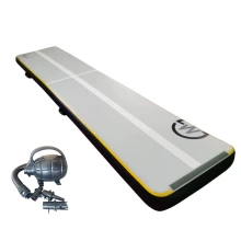 Постелка MASTER S-Pro 600x100x20cм, сиво-черна, надуваема