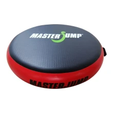 Постелка MASTERJUMP 100x20см, черно-червена, надуваема