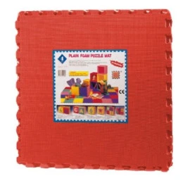 Настилка SPARTAN 60 x 60 х 1,40 см пъзел, 4 броя, червена