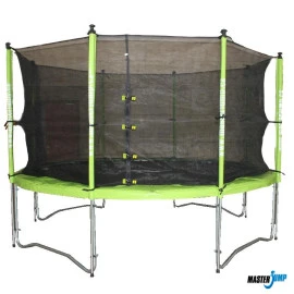 Батут комплект с мрежa  MASTERJUMP, 426 см width=