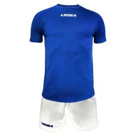 Футболен екип Legea Lipsia, синьо-бяло width=