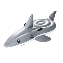 Надуваем дюшек BESTWAY Shark 254 x 109 см