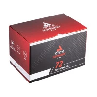 Топчета за тенис на маса JOOLA Tournament, 72бр, бели