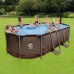 Басейн AVENLI Steel Super Rattan 427 x 275 x 100 cм width=