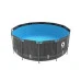Басейн AVENLI Steel Super Black Wood 366 x 122 см width=