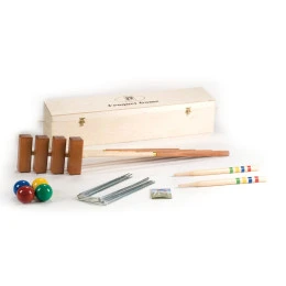 Крокет LUCIO LONDERO Professional в дървена кутия, за 4 играчи