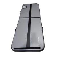 Постелка MASTER 200x100x10см, сиво-черна, надуваема