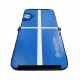 Постелка MASTERJUMP 200 x100x10см, синьо-черна, надуваема
