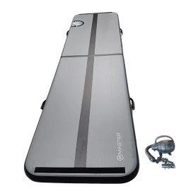 Постелка MASTER 400x100x10см, сиво-черна, надуваема