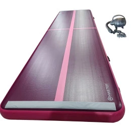 Постелка MASTER S-PRO 600 x 150 x 20 cm, лилаво-розова, надуваема