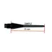 Накрайници за дартс стрели MASTER Dimple soft 2ba, 50 бр. черни