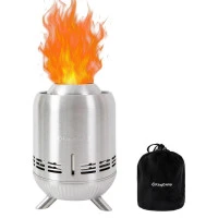 Настолно огнище KING CAMP Fire Pit 16,3 х 23,2 см, неръждаема стомана