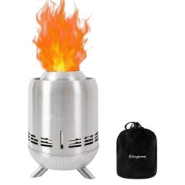 Настолно огнище KING CAMP Fire Pit 16,3 х 23,2 см, неръждаема стомана