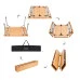 Маса KING CAMP Bamboo 100 x 65 cм, за къмпинг width=