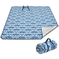 Одеяло за пикник KING CAMP Ariel XXL 200 х 200 см, синьо