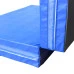 Гимнастически дюшек MASTER T21, 200 x 150 x 20 cм, сгъваем, син width=