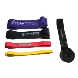 Ластици за тренировка MASTER Latex Power Bands, 2–55 кг