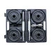 Комплект дъмбели в куфар MASTER 2 x 10 кг
