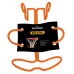 Уред за връщане на баскетболна топка SPALDING Orange