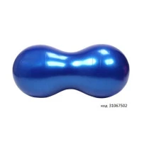 Гимнастическа топка ролер 85х40 см, синя