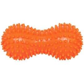 Топка масажна 15х7см, плътна, двойна, оранжева width=