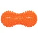 Топка масажна 15х7см, плътна, двойна, оранжева width=