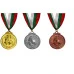 Медал 5 см футбол за първо, второ, трето място width=