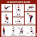 Ластик за тренировка BodyFlex, в кръг, 208х0.64х0.45 см