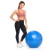 Топка за пилатес и гимнастика Bodyflex Anti Brust, 65 см, синя