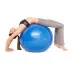 Топка за пилатес и гимнастика Bodyflex Anti Brust, 65 см, синя