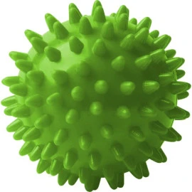 Топка масажна 70мм, плътна, зелена width=