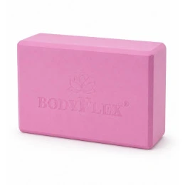 Йога блок Bodyflex 23x15x7.5cм, розов