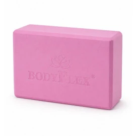 Йога блок Bodyflex 23x15x7.5cм, розов