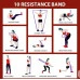 Ластик за тренировка BodyFlex, в кръг, 208х0.64х0.45 см
