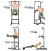 Станция за набиране и кофички Bodyflex 350 Chin up width=