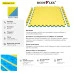 Татами Bodyflex 100x100x4cм, синьо-жълто