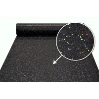 Гумена настилка Sport-flooring 4мм, с цветни шарки