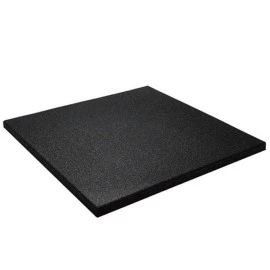 Гумени плочи 50 х 50 х 2 см, черни width=