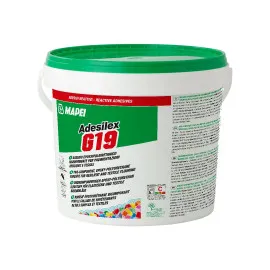 Лепило за гумени настилки Mapei Adesilex G19, полиуретаново, външна употреба, 10кг